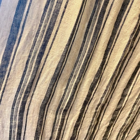 NWOT Reitman’s Signature Linen Dress off white and blue/grey size 3XL. - Picture 6 of 6